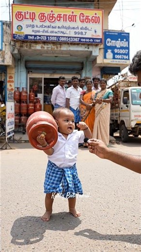 cute baby En Azhagu Chella Kolunthiyavukku😂#babyinterview #trendingbaby #babytalks #comedy #funny