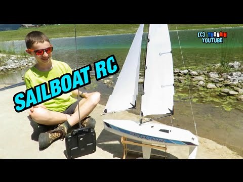 RC SAILBOAT - VOILIER RADIO COMMANDE - MODELISME - GRAUPNER MICRO MAGIC