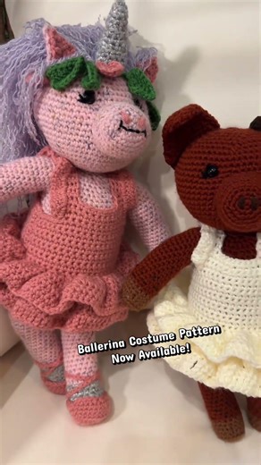 Ballerina Costume Pattern Now Available!