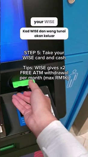 How to Use WISE card at the ATM and public transport ❤️ #wndytravels #WISEcard #travel #savingtips