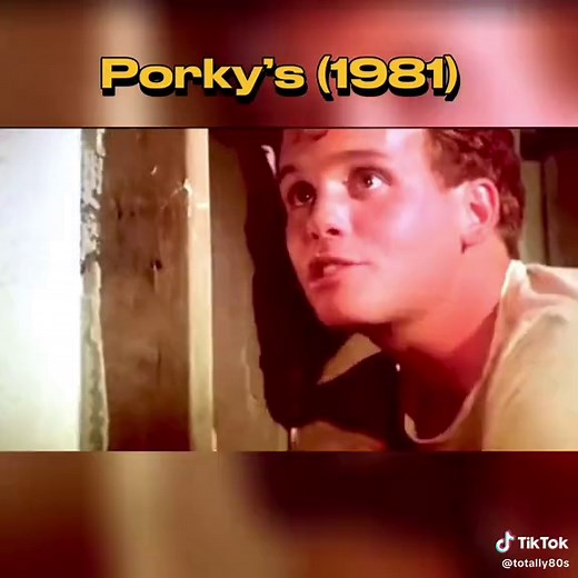 Porky’s (1981) One of the best 80’s comedies with many memorable scenes like this one! #80s #porkys #totally80s #genx #ilovethe80s #80sthrowback #genxbaby #80smovies