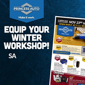 8.7K views · 60 reactions | It's one of our biggest sales of the year and it's happening now  Check out our latest flyer here  https://prnc.es/3l1IPys | Princess Auto | Facebook
