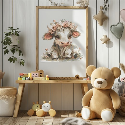 Cow Cross Stitch Pattern Pdf, Counted Cross Stitch Charts, Animal Embroidery Designs, Cottagecore Home Decor, Mother's Day Gifts - Etsy Australia