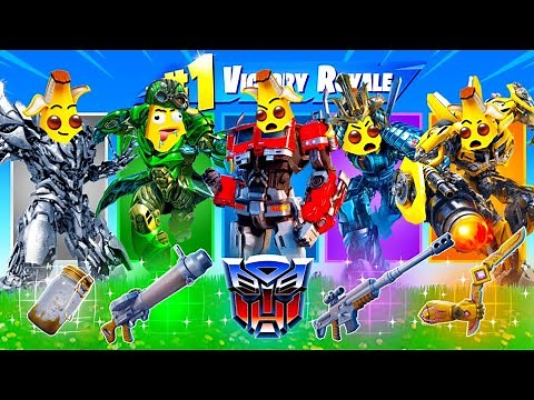 Die ,,ZUFÄLLIGE" TRASNFORMERS Boss Skin Challenge in Fortnite Deutsch