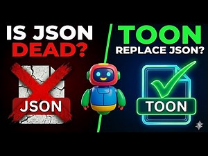 What is TOON? Is JSON Dead? Difference between TOON and JSON |The New Data Format Built for AI world