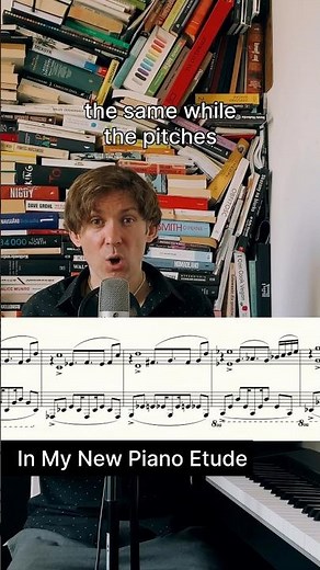 My new piano piece, composing process