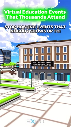 3XPO on Instagram: "Comment “E3 EVENT” if your school wants to host virtual events. Here’s how to fix low event turnout in 30 seconds. With E3, schools can host orientations, workshops, and education fairs that students attend from anywhere in the world. No venue restrictions, no geographic limits, and no empty seats — just real student attendance inside immersive virtual spaces. If you want high-engagement events without the cost, this is it. Download Education 3XPO on the appstore and playstor