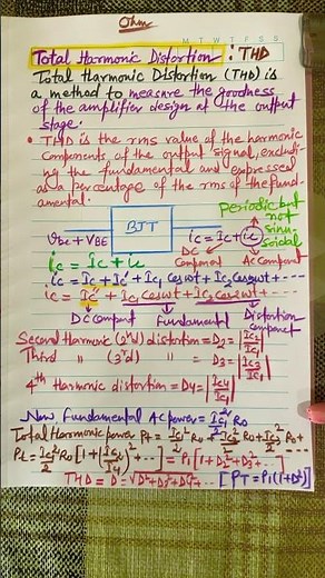 Total Harmonic Distortion (THD) Definition and Explanation