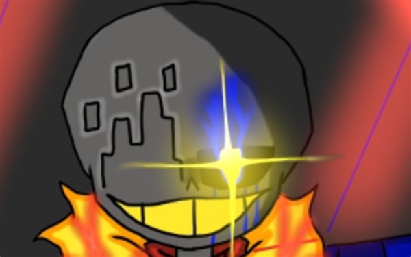 「画渣指绘」Alphatale：ERROR 666 sans 隐藏的上帝