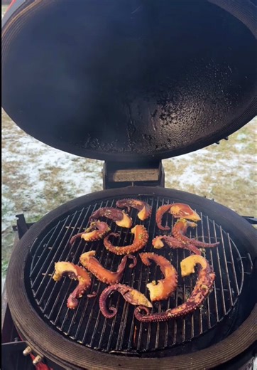 Delicious Chargrilled Octopus Tentacles Recipe