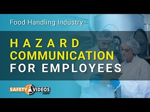 Hazard Communication in Food Handling Jobs - Employee Training From SafetyVideos.com