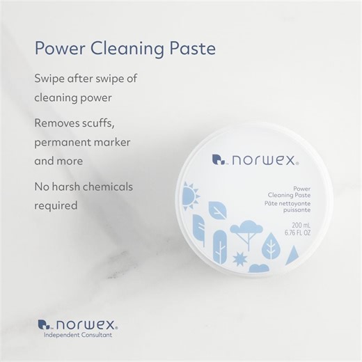 Norwex Power Cleaning Paste | EWG Verified | Tough on Grime, Chemical-free Clean - Etsy