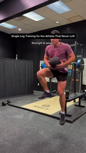 Mack Little on Instagram: "This is where strength meets athletic power. Single leg training builds real strength, stability, and explosiveness, so you move better, stay durable, and keep training like the athlete that never left. I always have my ALTRD state pre workout before my athletic lower body training days @perfectsports Save this for your next training day 🤙🏻"