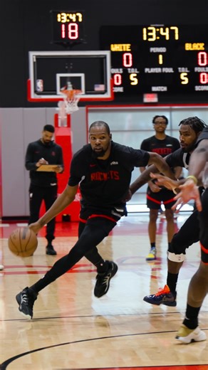 perfecting our craft 👏 first preseason game is only 5 days away! | Houston Rockets