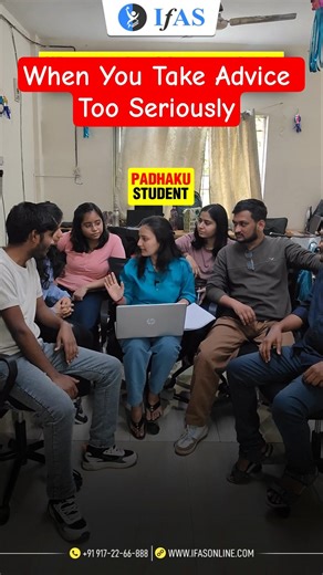 When You Take Advice Too Seriously 😂😂| CSIR NET Maths | IFAS