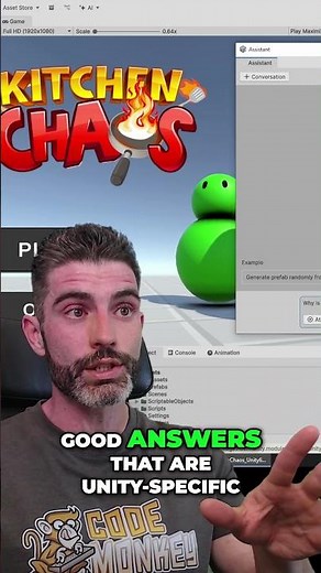 This AI is GENUINELY useful for LEARNING! #gamedev #sponsored #unity