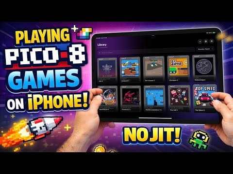 How to Play PICO-8 Games on iPhone without JIT or Jailbreak(2026)