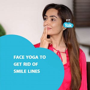 648K views · 31K reactions | With Age we develop fine lines as well as expression lines.Get rid of all fine lines with this easy Face Yoga Routine that you can practice daily & see instant results. #FitTak #FaceYoga | Fit Tak | Facebook
