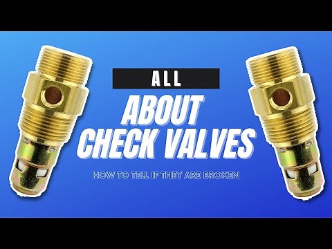 Leaking Pressure Switch? It's Probably Your Check Valve: Compressor Check Valve Troubleshooting