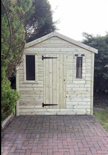 New 8x8 Apex Shed Upgrade & Workshop