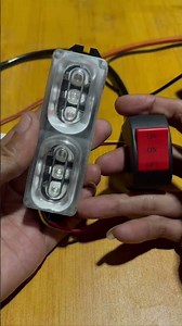 LED Blitz Strobe Light 2 Modes Waterproof Flashing