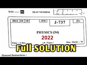 HSC Class 12 Physics Solved Paper 2022/Maharashtra Board Physics Solution 2022 Maharashtra Board