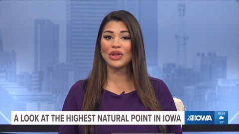 Iowa’s highest natural point gets new corn attraction