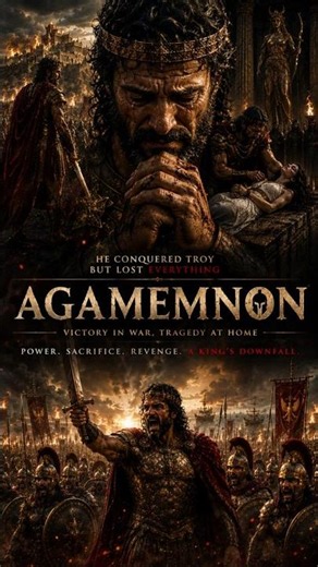 "The Dark Fall of Agamemnon" #history #shorts #agamemnon #odyssey