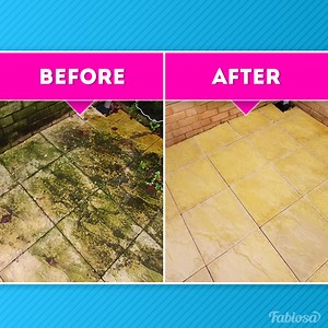 A cleaner didn't think he'd ever get this patio clean from so much dirt and debris | Tips & Tricks