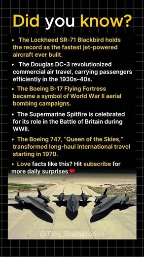 The Most Iconic Aircraft Ever Built