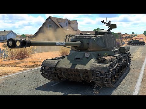 War Thunder: IS-2 (1944) Soviet Heavy Tank Gameplay [1440p 60FPS]