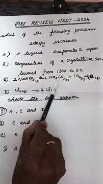 𝗡𝗘𝗘𝗧𝟮𝟬𝟮𝟰- physical chemistry - thermo dynamics