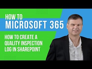 How To Create a QMS Inspection Log with SharePoint