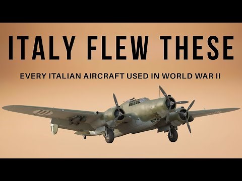 Every Italian Aircraft Used in World War II
