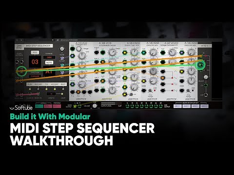 MIDI Step Sequencer Walkthrough – Build It With Modular – Softube