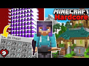 I BUILT an INSANE GHAST FARM in HARDCORE MINECRAFT 1.18 SURVIVAL let's Play (#9)