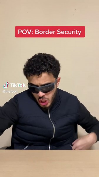 Border Security Encounter at the Airport