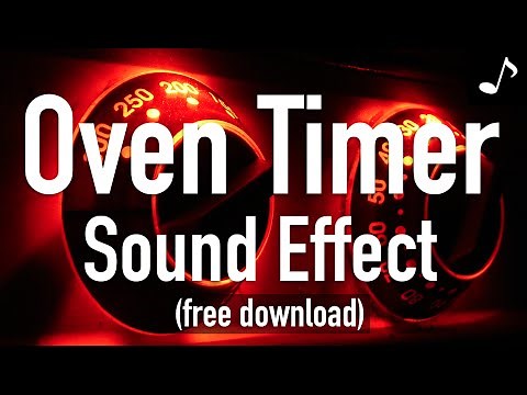 Oven Timer Sound Effect