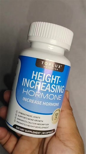 Height Growth Maximizer - Bone Support & Growth Hormone Booster ‼️ #heightincrease #growthhormone #toplux #topluxnutrition #tiktokviral