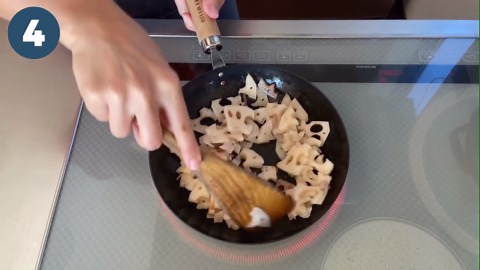 Easy Japanese Renkon Recipe: Lotus Root Kinpira!