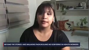Why are there still unaddressed problems plaguing the government’s pandemic response? Rappler’s Aika Rey explains in the latest episode of Newsbreak: Beyond the Stories: https://www.rappler.com/newsbreak/podcasts-videos/beyond-stories-health-workers-issues-lack-government-support-pandemic #BeyondTheStories #RapplerPodcasts | Rappler