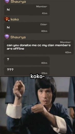 koko -COC II #shorts #coc #clashofclans