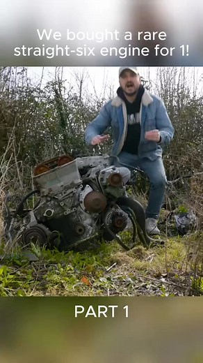 We bought a rare straight-six engine for 1! | Engine Building