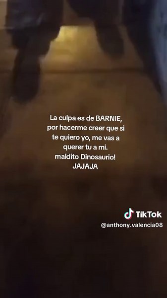 Canción de Barney: La culpa es de Barnie