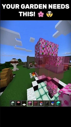 Your Minecraft Garden Needs This! 🌸✨ ⭐