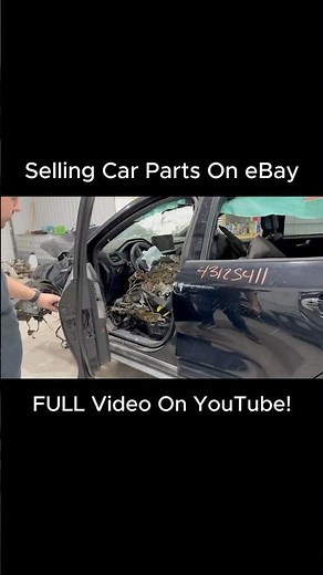How to Part Out a Car For eBay! Selling Car Parts! #ebay #reseller #carparts