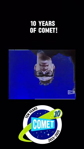 🚀✨ Comet Turns 10 Today! ✨🚀 From Stargates to Starships, and every cult classic in between, today we’re celebrating 10 incredible years of Comet! To all our loyal viewers who’ve laughed, watched, and geeked out with us through every sci-fi marathon and late night movie… thank you. You’ve made this journey through the stars unforgettable. Here’s to the next orbit around the galaxy together! 🌌💙 | Watch Comet