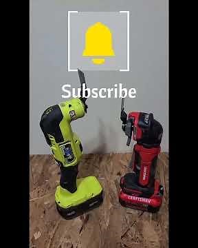 Preview for Newest Brushless Craftsman vs Ryobi Oscillating tool comparison. What one is better?