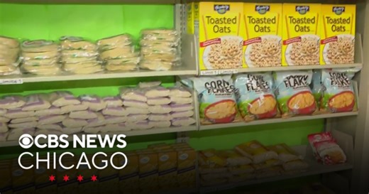 Legler Regional Library in West Garfield Park doubles as food pantry