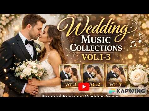 💍 Wedding Music Collections Vol. 1–3 | Romantic Wedding Songs Compilation